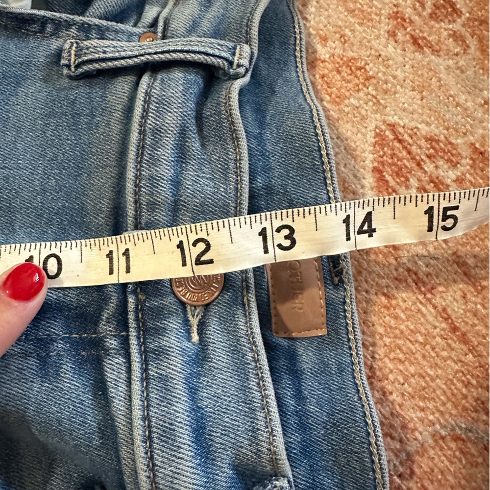 Mother the rambler zip flood in out of the blue wash size 32 - Picture 8 of 11